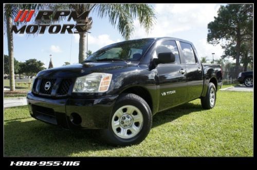 2005 nissan xe titan black well cared clean carfax free 3/3 warranty