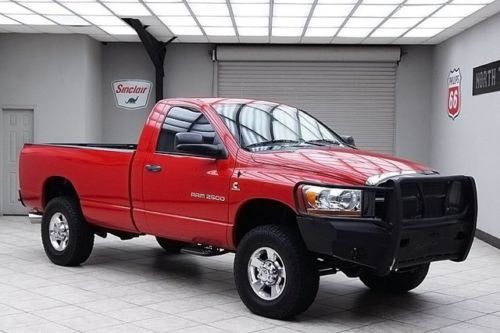 2006 dodge ram 2500 diesel 4x4 regular cab slt long bed texas truck