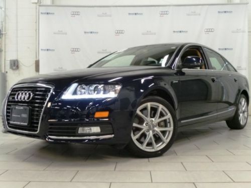 A6 3.0l quattro premiem plus navigation awd xenon headlights certified pre-owned