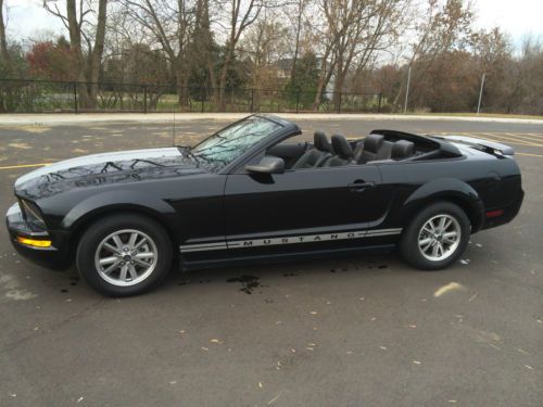 2005 ford mustang v6 convertible premium 4.0l sohc 5 speed manual transmission