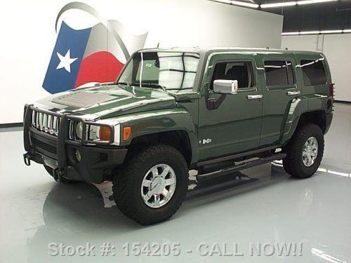 2006 hummer h3 4x4 auto htd leather dvd side steps 75k texas direct auto