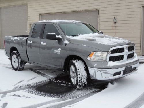 2013 ram 1500 slt 10k miles 4x4 20&#034;wheels flex fuel remaining factory warranty