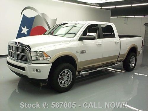 2011 ram 2500 crew 4x4 longhorn diesel sunroof nav dvd texas direct auto