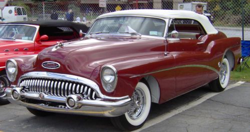 1953 buick skylark, roadmaster convertible, rare