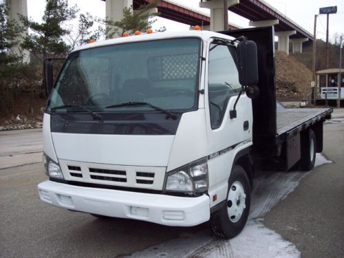 2006 isuzu npr hd 16&#039; flatbed