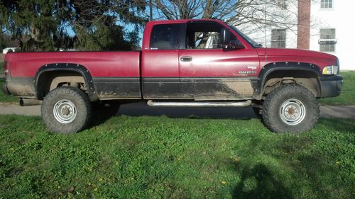 1997 dodge ram 2500 5.9 cummins diesel 5 speed, lifted + upgrades!!!