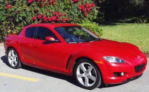 2005 mazda rx-8, 6 speed man tourng package, one owner car, no reserve new car