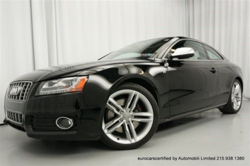 2010 audi s5 prestige 6 speed manual navigation bang &amp; olufsen camera alcantara