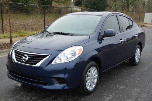 2012 nissan versa sv automatic 1.6l 4cyl cvt new body style 29k miles abs cd/aux