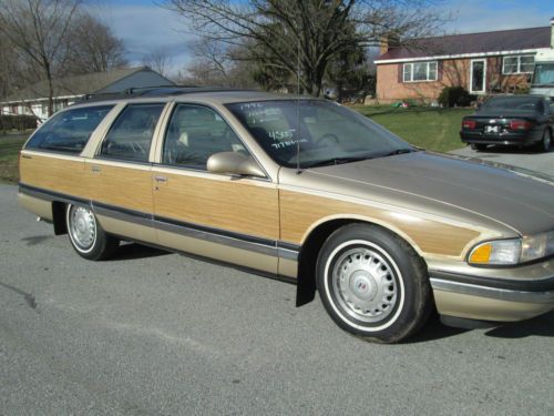 1996 buick roadmaster wagon all original no reserve