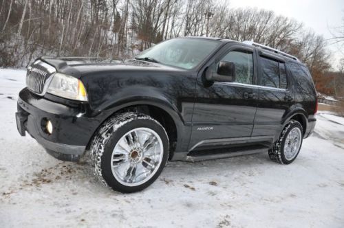 2003 lincoln aviator base sport utility 4-door 4.6l all wheel drive no reserve!!