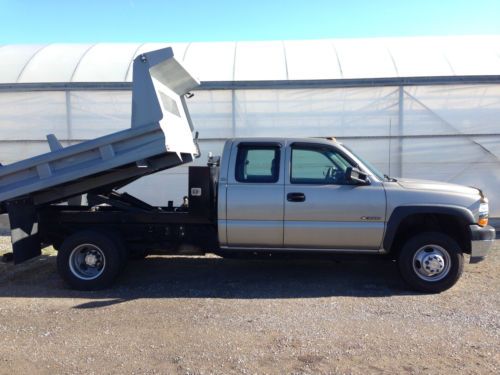 2001 chevy 3500 dump bed dump truck