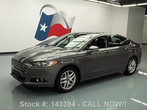 2013 ford fusion se ecoboost htd leather sync 21k miles texas direct auto