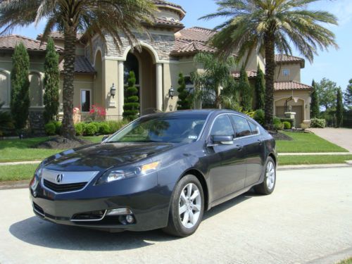 2012 acura tl tech navigation auto 4dr rear view camera heated seats low miles