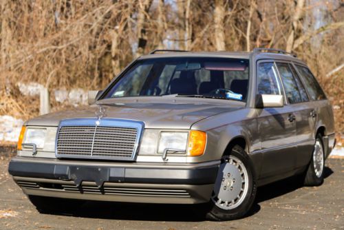 1990 mercedes benz 300te 300 series wagon 3rd row seat rare garaged