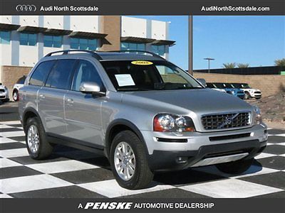 08 volvo xc90  v6 awd silver 3rd row heated seats child seat sun roof 84k miles