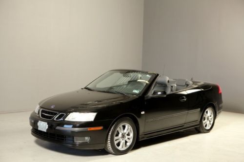 2006 saab 9-3 2.0t convertible navigation leather wood xenons alloys ac cd turbo