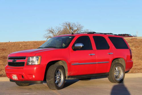 2008 chevrolet tahoe lt flex fuel nav leather dvd captain chairs