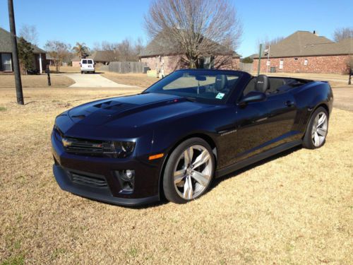 2013 chevrolet camaro zl1 convertible 2-door 6.2l