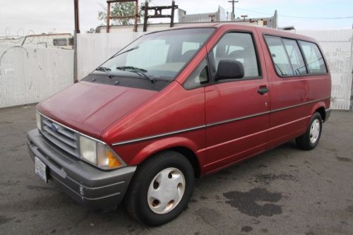1997 ford aerostar xlt  automaticl 6 cylinder no reserve