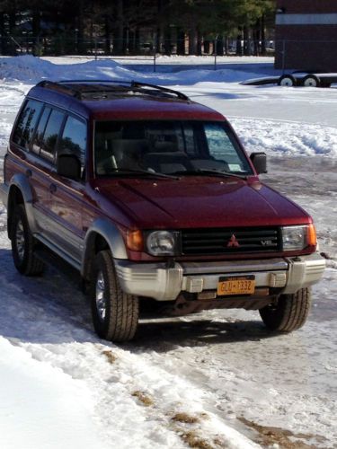 1997 mitsubishi montero sr 150k miles 3.5l 3rd row suv 6 cyl. 4wd no reserve!