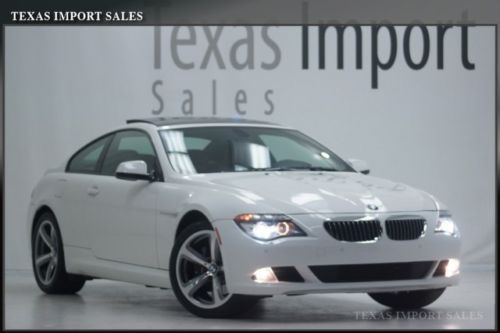 2010 650i coupe,sport,heads-up,19-inch wheels,white/saddle,we finance