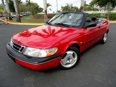 Florida 97 saab 900s cabriolet winter package 87k original miles quirky &amp; fun !!