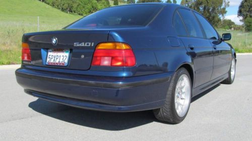 2000 BMW E39 540i Sports Package Metallic Blue, US $6,500.00, image 2