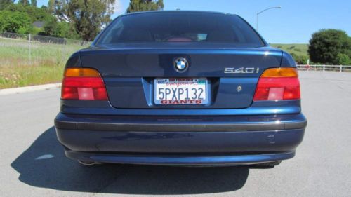 2000 BMW E39 540i Sports Package Metallic Blue, US $6,500.00, image 4