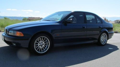 2000 BMW E39 540i Sports Package Metallic Blue, US $6,500.00, image 8