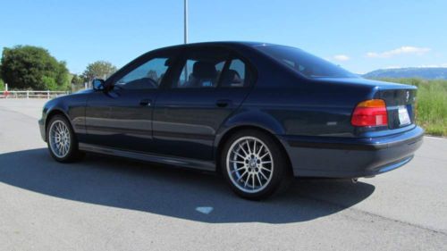 2000 BMW E39 540i Sports Package Metallic Blue, US $6,500.00, image 9