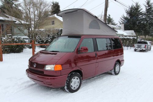 1999 vw eurovan westfalia pop-up no reserve!!!