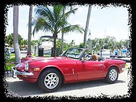 1970 triumph spitfire mk 3 w/ factory hardtop original interior (mg austin fiat)