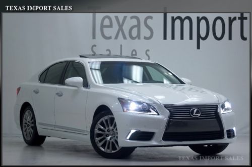 2013 ls460 6k miles,comfort pkg.blind spot,white,19-inch wheels,1.49% financing