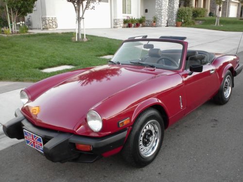 1979 triumph spitfire 1500 ~ overdrive