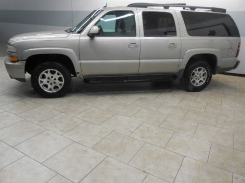 04 suburban z71 4x4 leather heated seats tv dvd sunroof we finance texas