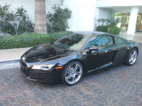 2009 audi r8 4.2l double carbon fiber r-tronic 143k msrp