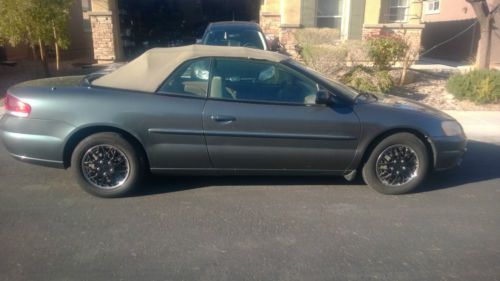 2002 chrysler sebring convertible