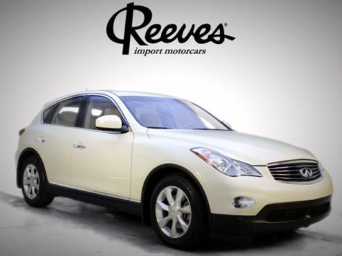 2010 infiniti ex35 low miles rwd 4dr suv 3.5lcd 6-speed a/t aluminum wheels