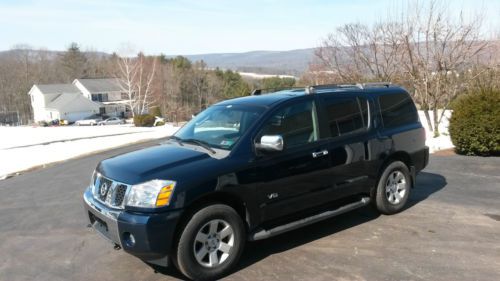 2006 nissan armada le 4x4 rear dvd leather loaded in nice conditons