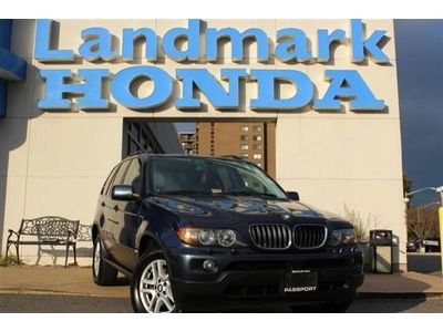 X5 suv 3.0l cd awd   leather moon roof abs fog lamps