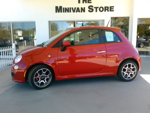 2012 Fiat 500 Sport model, leather, sunroof, factory warranty, ally wheels, bose, US $10,990.00, image 2