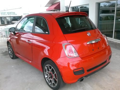 2012 Fiat 500 Sport model, leather, sunroof, factory warranty, ally wheels, bose, US $10,990.00, image 3