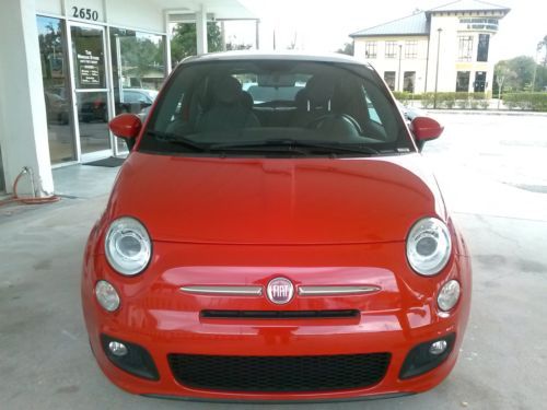 2012 Fiat 500 Sport model, leather, sunroof, factory warranty, ally wheels, bose, US $10,990.00, image 5