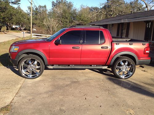 2007 ford explorer sport trac xlt crew cab pickup 4-door 4.0l