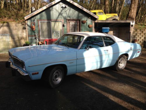 1974 plymouth duster base coupe 2-door 5.2l