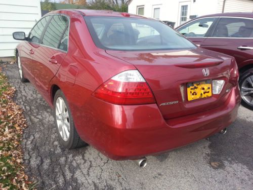 2007 HONDA ACCORD EX-L V6 FULLY LOADED ONLY 76.5K LEATHER ROOF NAVI ETC, US $9,999.00, image 6