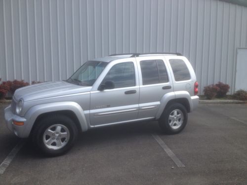 2002 jeep liberty limited sport utility 4-door 3.7l very clean