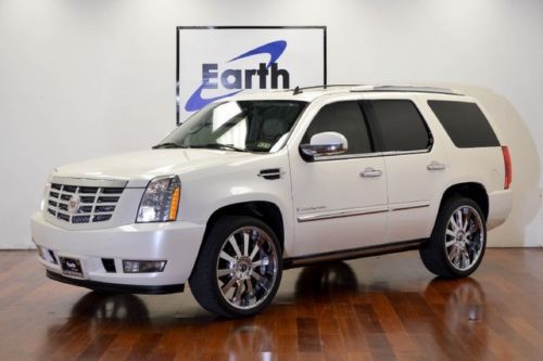 2008 cadillac escalade,dvd,power boards,loaded 1 owner!! , 2.49% wac