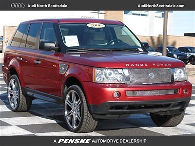 06 land rover range rover leather sun roof awd